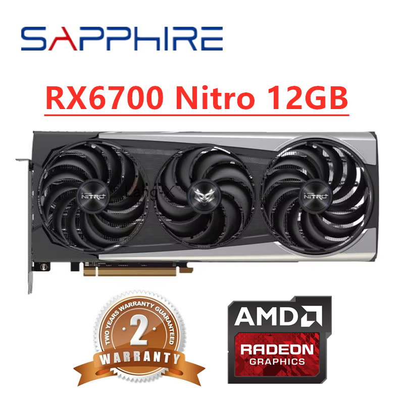 GPU Sapphire RX 6700 XT 6700XT - Rtx 3070 8Gb Graphics Card review and price